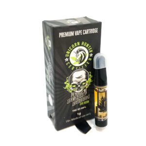 Death Bubba Live Resin Vape Cartridge Unicorn Hunter Certified