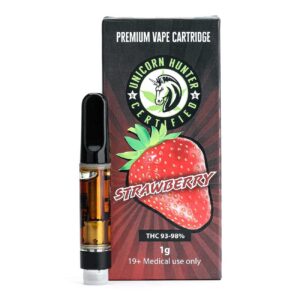 Strawberry Distillate Vape Cartridge (1 g)