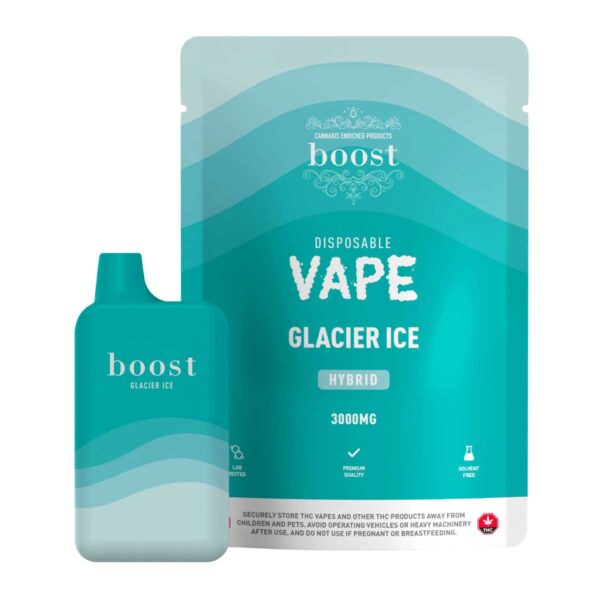 Glacier Ice Distillate Vape Pen 3 g by Boost