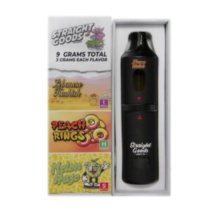 Lebanese Hashish + Melon Haze + Peach Rings Distillate Vape Pen (9 g)