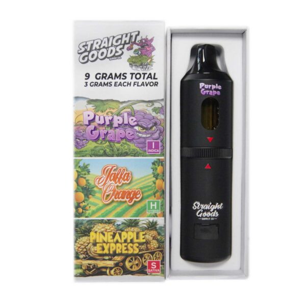 Purple Grape + Pineapple Express + Jaffa Orange Distillate Vape Pen (9 g)