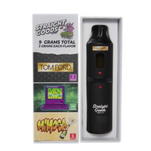 Tom Ford + Mimosa + Purple Mac Distillate Vape Pen (9g) by Straight Goods Supply Co.