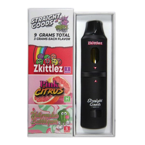 Zkittlez + Pink Citrus + Watermelon Bubblegum Distillate Vape Pen