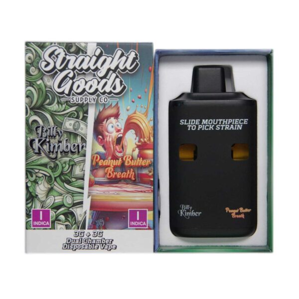 Billy Kimber + Peanut Butter Breath Distillate Vape Pen