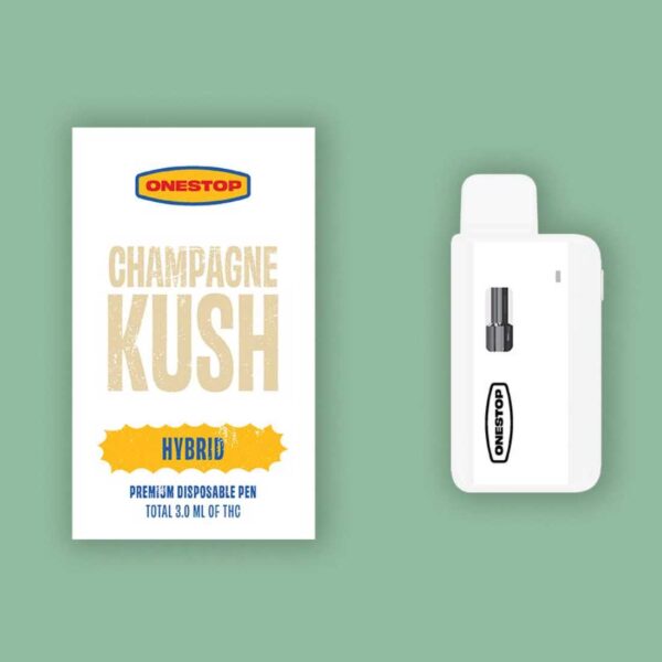 Champagne Kush Distillate Vape Pen (3 g) by OneStop