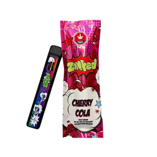 Cherry Cola Live Resin Vape Pen (1 g) by Zonked
