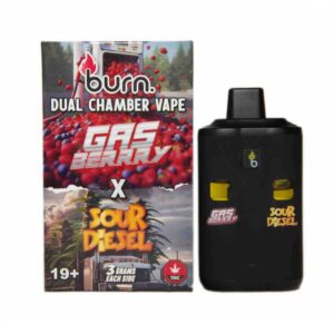 Gas Berry + Sour Diesel Distillate Vape Pen by Burn