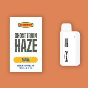 Ghost Train Haze Distillate Vape Pen (3 g) by OneStop