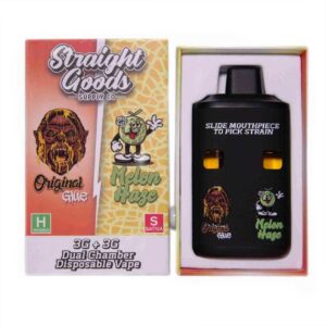 Original Glue + Melon Haze Distillate Vape Pen by Straight Goods Supply Co.