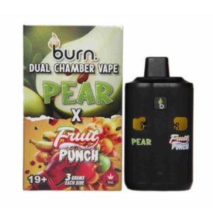 Pear + Fruit Punch Distillate Vape Pen by Burn