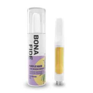 Purple Haze Live Resin Vape Cartridge