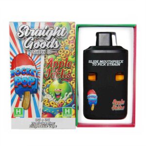 Rocket Pops + Apple Jacks Distillate Vape Pen by Straight Goods Supply Co.