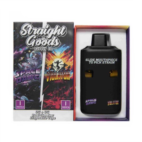 Space Dawg + Violator Distillate Vape Pen by Straight Goods Supply Co.