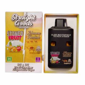 Stoned Fruit + Red Lebanese Hashish Distillate Vape Pen by Straight Goods Supply Co.