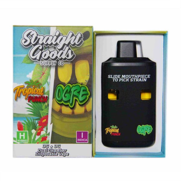 Tropical Punch + Ogre Distillate Vape Pen by Straight Goods Supply Co.
