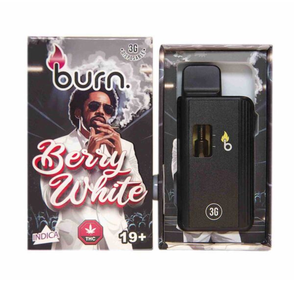 Berry White Distillate Vape Pen (3 g) by Burn