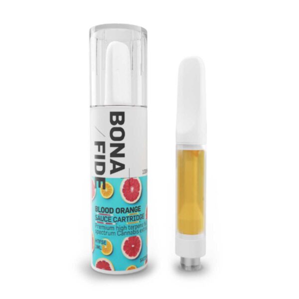 Blood Orange Live Resin Vape Cartridge by Bonafide