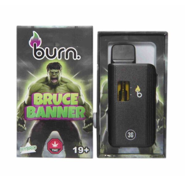 Bruce Banner #3 Distillate Vape Pen by Burn