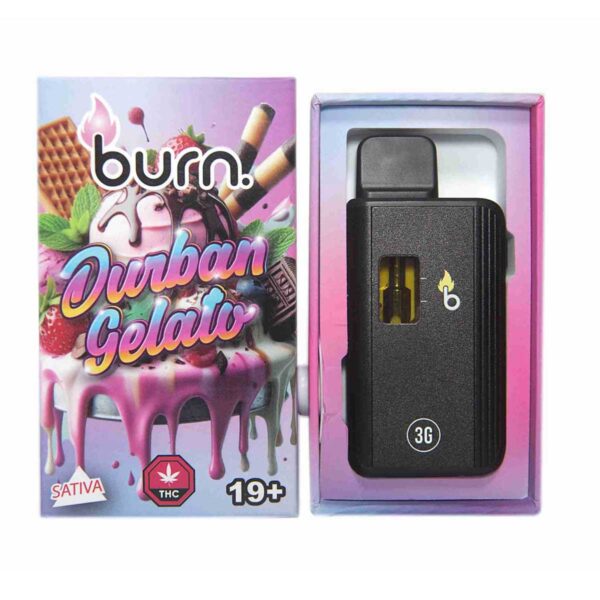 Durban Gelato Distillate Vape Pen (3 g) by Burn