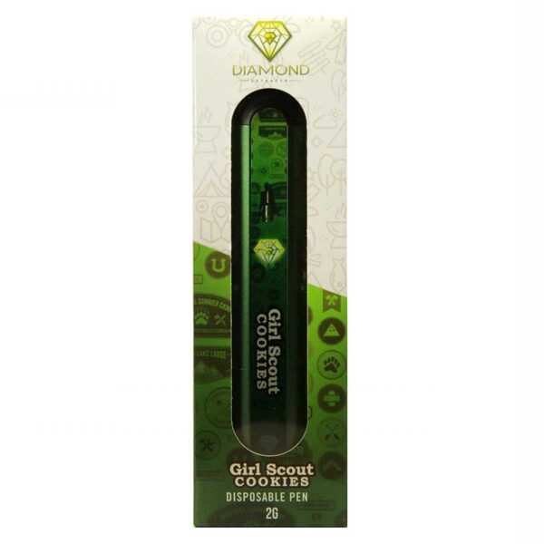 Girl Scout Cookies Distillate Vape Pen by Diamond Concentrates