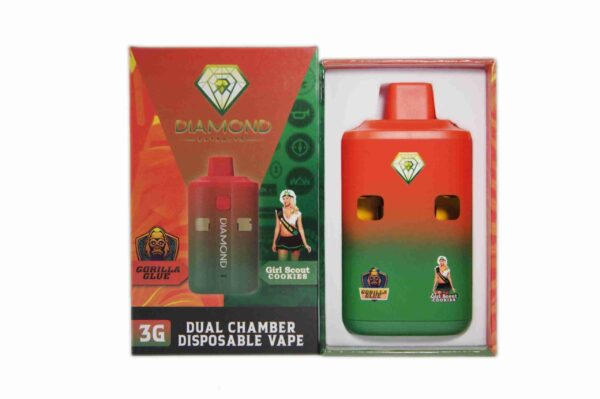 Gorilla Glue #4 + Girl Scout Cookies Distillate Vape Pen by Diamond Concentrates