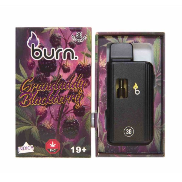 Granddaddy Blackberry Distillate Vape Pen by Burn