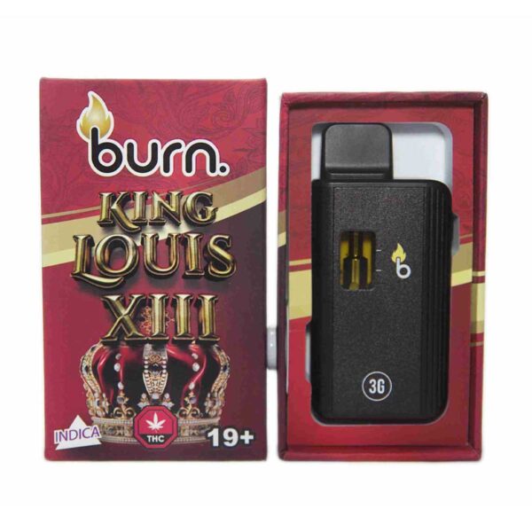 King Louis XIII Distillate Vape Pen by Burn