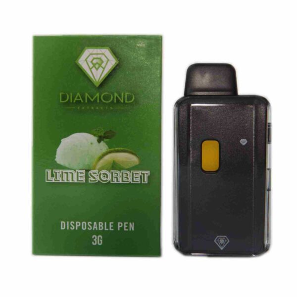 Lime Sorbet Distillate Vape Pen (3 g)