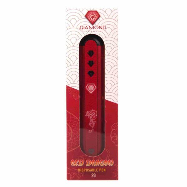 Red Dragon Distillate Vape Pen by Diamond Concentrates