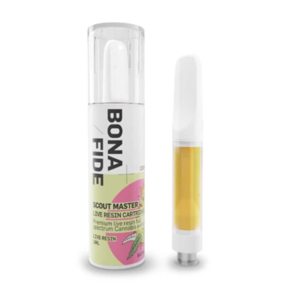 Scout Master Live Resin Vape Cartridge by Bonafide