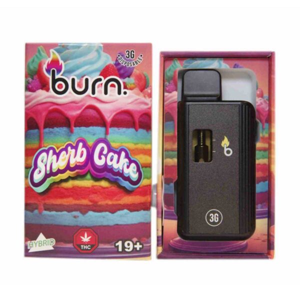Sherb Cake Distillate Vape Pen by Burn
