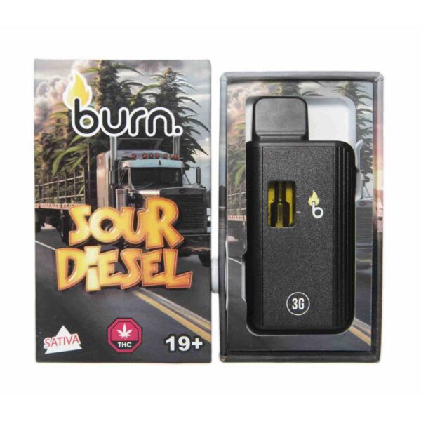 Sour Diesel Distillate Vape Pen by Burn